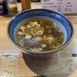 支那そば なかじま - つけ汁　醤油