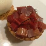 レフェルヴェソンス - ルパープとライムの寒天タルト こよみかんの薬のアイスクリーム