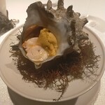 レフェルヴェソンス - ササニシキのアメリケーヌリゾット銀丹伊勢海老栄盤