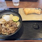 讃岐製麺　 - すだち肉うどん並  鶏天