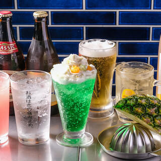 We also have a stylish menu that rivals that of a cafe ☆ You can't underestimate the drinks!