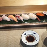 寿し芳 - 上寿司。