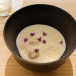 鮨 なんば - うにコーンすり流し