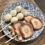 純平 - うずらと椎茸