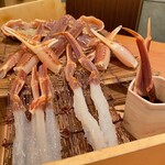 活け蟹と海栗　カニジェンヌ  - 