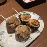 焼鳥・野菜巻き串・餃子 てしごと家 - 