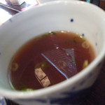 玄蕎麦 野中 - 蕎麦湯を楽しむ