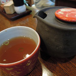 玄蕎麦 野中 - 蕎麦湯