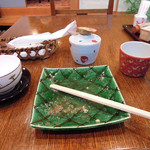 玄蕎麦 野中 - 蟻巣の田舎蕎麦＆だし巻き玉子＠完食