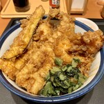 天丼てんや - 大江戸天丼＋なす