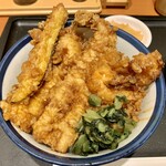 天丼てんや - 大江戸天丼＋なす