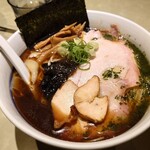 ロ麺ズ - シンプル冷やしラーメン大葉オイル、1000円＋大盛、100円