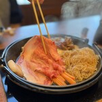 h Buta sute - 関西風に砂糖と醤油のみで焼きます