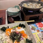 Hanaya Yohei - 海鮮サラダ、アサリバター