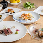 鉄板焼 天晴れ - コース料理(ある日の一例)