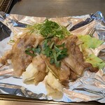 Okonomiyaki Teppanyaki Tougi - 豚バラで、ビタミンAを補給！
