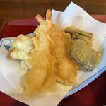 燙菜 - 天ざるうどん