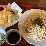 燙菜 - 料理写真:天ざるうどん