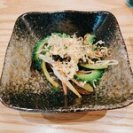 Sumiyaki Mo Dan - ゴーヤとミョウガの塩昆布和え