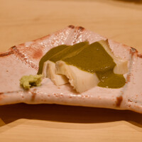 鮨 龍次郎 - 千葉県大原 蒸し鮑 肝ソース