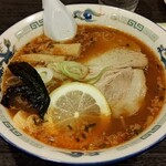 麺喰うがっ!? - 辛味醤油ラーメン800円