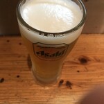 英洋軒 - アサヒ生ビール299円