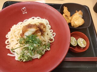 Nakau - 鶏天すだちおろしうどん　並　630円