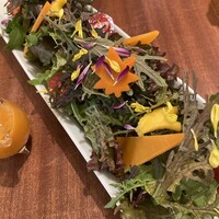 農園サラダ　自家製ドレッシング添え