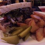 フルモンティ - サンドイッチ・・・ハーフにしてもらいました。