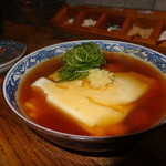 ビストロ割烹 YAOYA - おぼろ豆腐