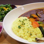 フルーツカフェ サエキ - スペシャルカレーセット（９５０円）