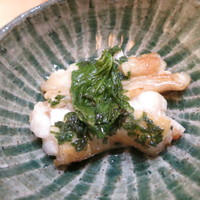 すし家 一柳 - 焼物　エンガワ