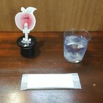 キッチン ブルー グローブ - 予約席とテーブルセット