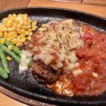 Shizuru - ハンバーグトマトチーズ　1250円