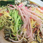 三喜食堂 - ハムもキュウリも　充分過ぎるほど