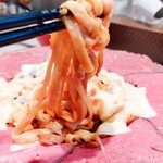 KOBE ENISHI - 三宮限定 肉チーズ担担麺 
