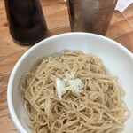 オカモト醤油ヌードル - 替え玉は細麺ツルツル