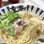 Akashi Shokudou - 麺が多く感じましたー!!