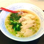 Wam Mi - 蒸し鶏刀削麺　￥850