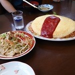 七福食堂 - オムライス大盛り３