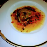 志喜亭 - イトヨリダイのパン粉バター焼き　パンがあれば残さず食べたのに～