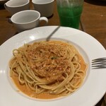 カプリチョーザ - 渡り蟹のトマトクリームパスタ美味しい