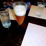 志喜亭 - ドイツのノンアルコール、ここのグラスで呑むとより美味しく感じます。