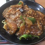 餃子の王将 - 茄子　炸醤麺