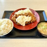 かつや - タルタルチキンカツ定食