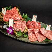 本日の厳選赤身肉4種盛合せ（1人～2人前）