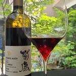 日本料理 TOBIUME - ⑱菊鹿メルロ樽熟成2018(赤ワイン、熊本)
      葡萄品種:メルロー100%