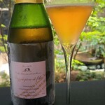 日本料理 TOBIUME - ⑭ソガ・ペール・エ・フィス・スパークリング・グラップ・アンティエール・ロゼ(スパークリングワイン、長野)
      葡萄品種:非公開