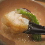 新宿割烹 中嶋 - アイナメの味わいも落ちついた感じで美味しくいただきました。