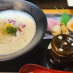 鯛そば のり - Eセット1200円